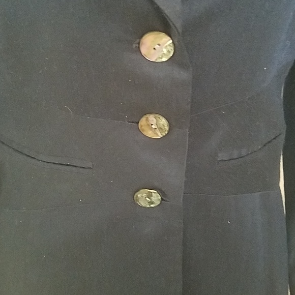 Partage' Dark Blue Suit - Picture 2 of 7